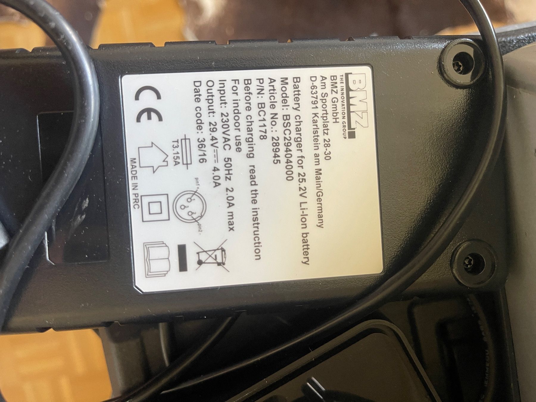Caricabatterie: Panasonic 29,4V 4A Ladegerät - Original – Nuovo (secondo la descrizione) da Volketswil venduto da mstonys 2