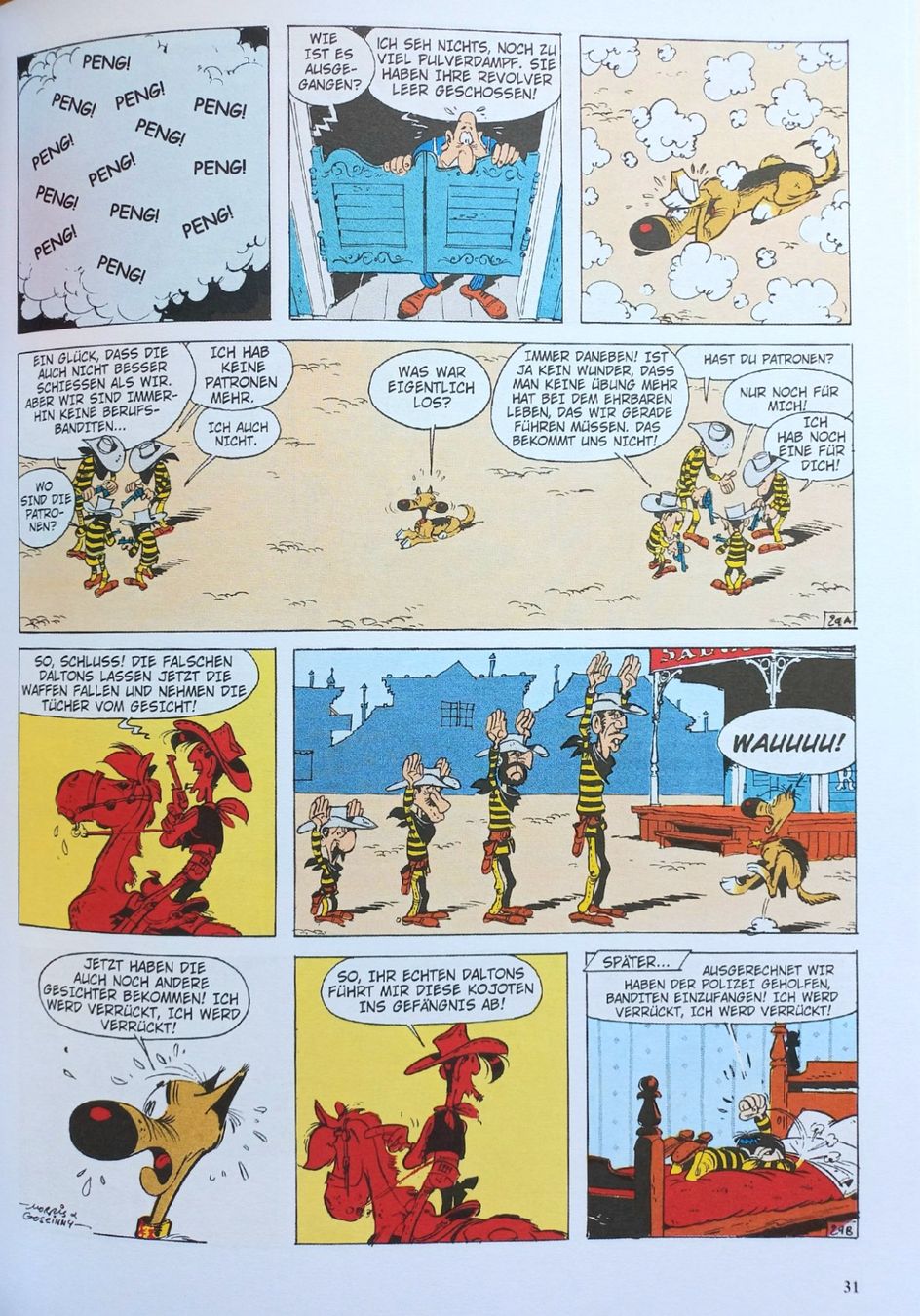 Fumetti: Comic - Lucky Luke 30 - Die Daltons bewähren sich – Nuovo (secondo la descrizione) da Niederuzwil venduto da lubimaja 3