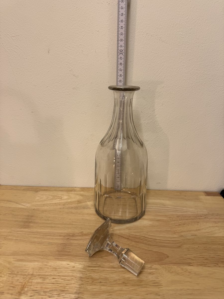 Flaschen: Glasflasche mit Stöpsel Glasbehälter Vintage  – Gebraucht aus Birsfelden von inf_l2yy 2
