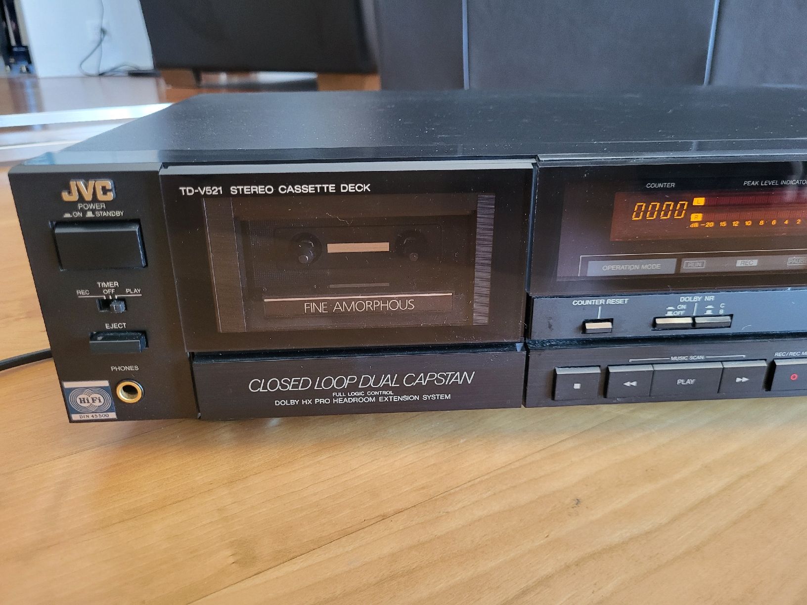 JVC Systèmes audio & multimédias: JVC Cassette Deck TD-V521 – D'occasion à Meilen par sdittmar 2