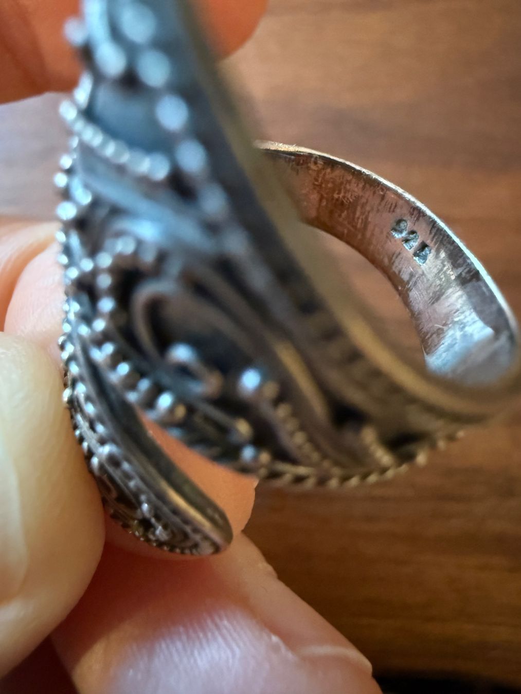 Orecchini pendenti & Orecchini a lobo: Set: Ethno Ohrringe, Fingerring & Kette - echtes Silber – Nuovo (secondo la descrizione) da Cham venduto da SandrineTo 7