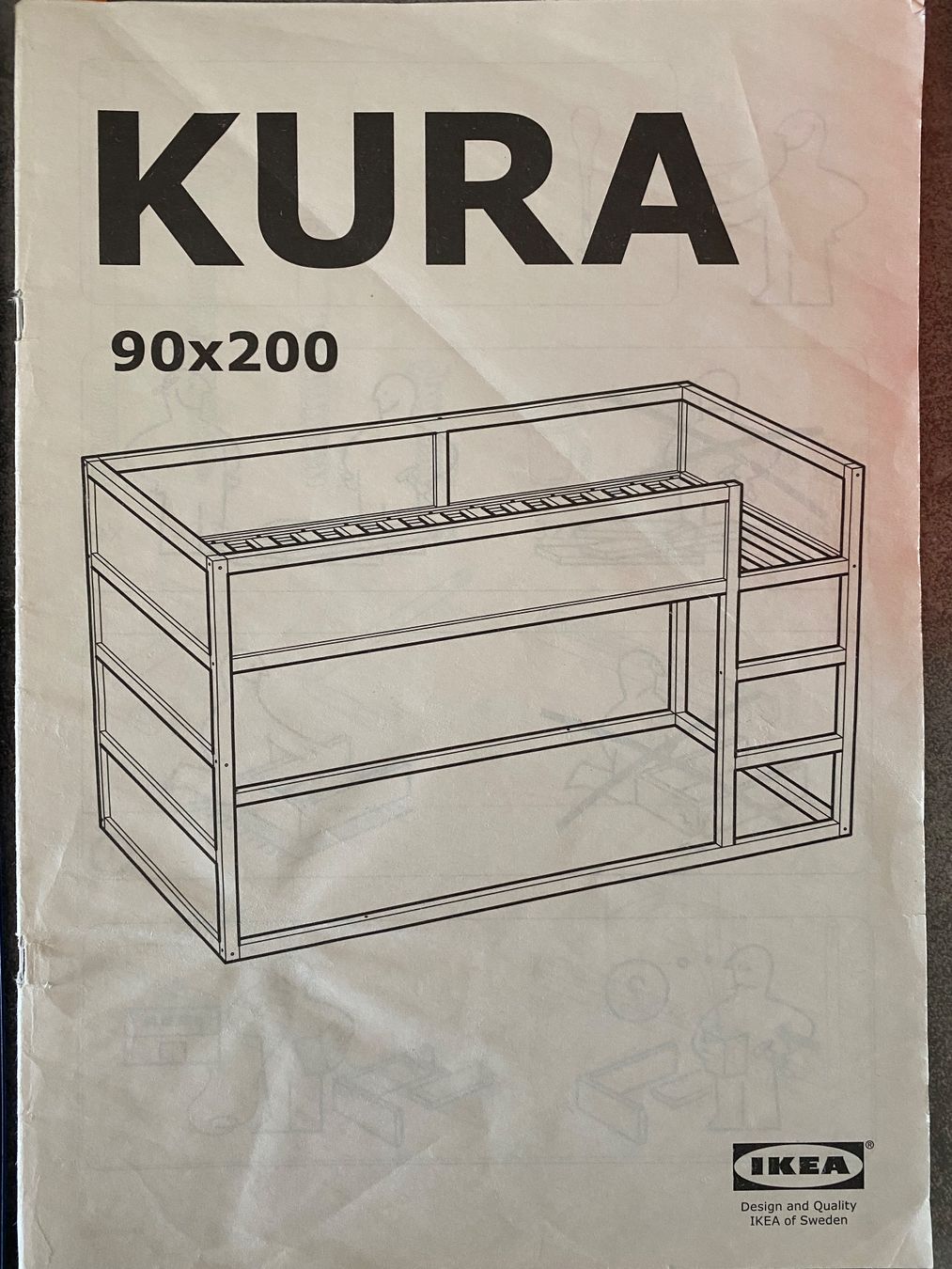 Ikea Letti: IKEA Hochbett KURA – Usato da Ueberstorf venduto da Nadine0113 1