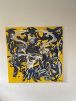 Original Gemälde, Unikat, abstrakt, 1 Meter x 1 Meter