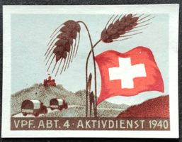 Soldatenmarken 2.WK, Verpflegungs Abt 4, geschn, Wi Vpf 49