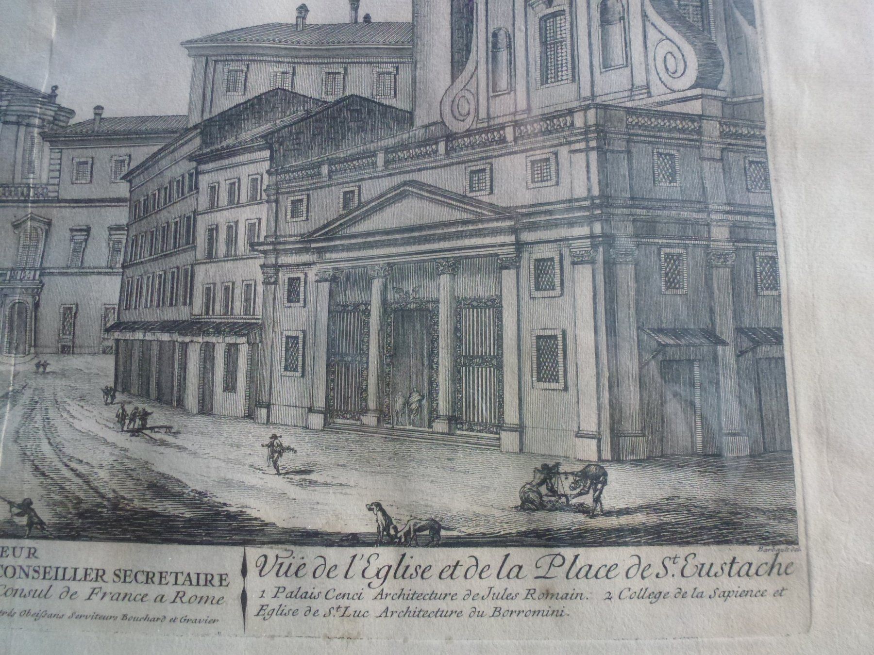 Cartes postales: Bild ++ Veduta della Chiesa e Piazza di S. Eustachio a Roma, – D'occasion à Walkringen par Casablanca777 3