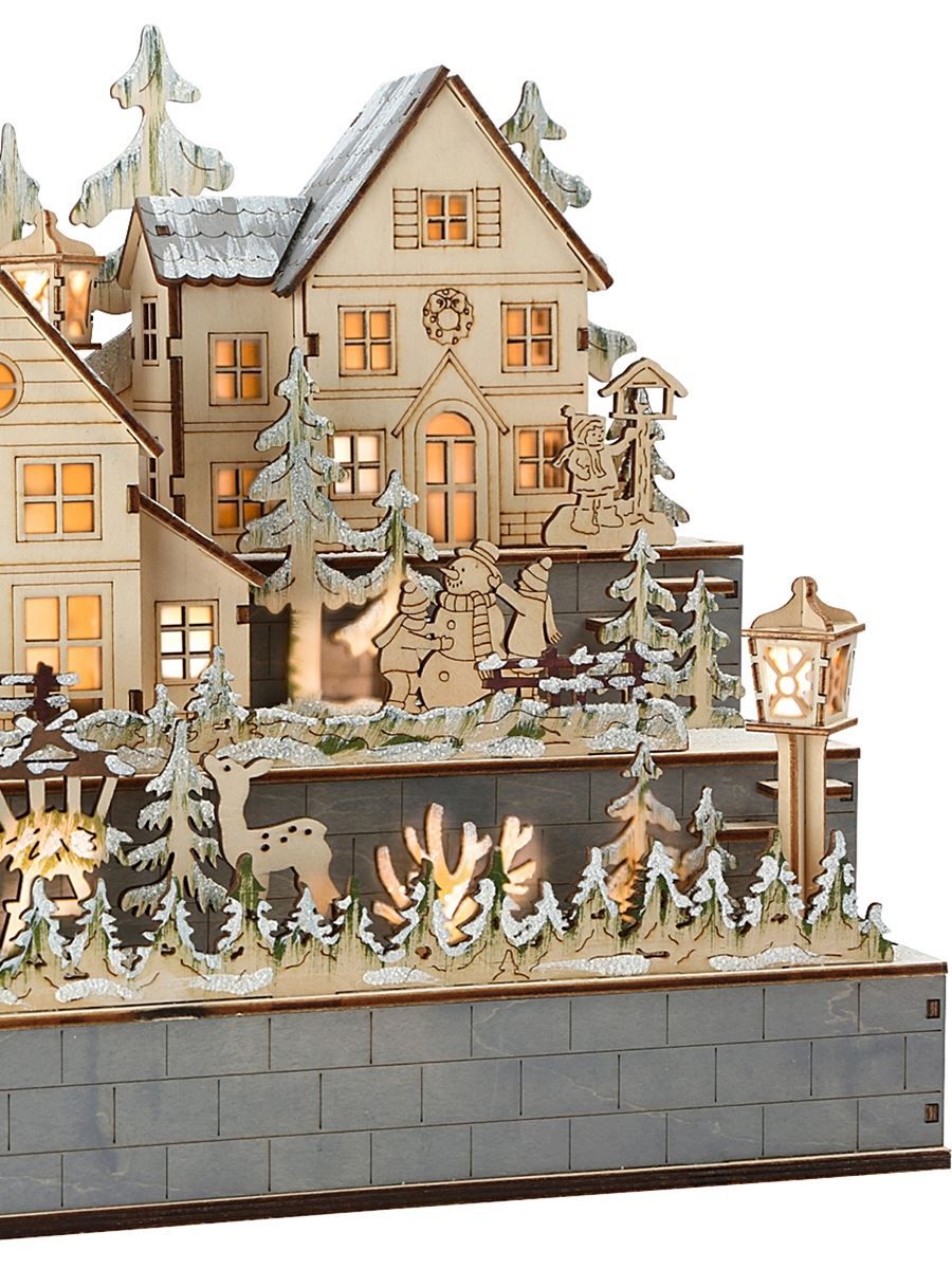 Altro in Decorazioni & Accessori: Lampe Winterliches Dorf - Winterdeko – Nuovo e nell'imballaggio originale da Wettingen venduto da Swala 3