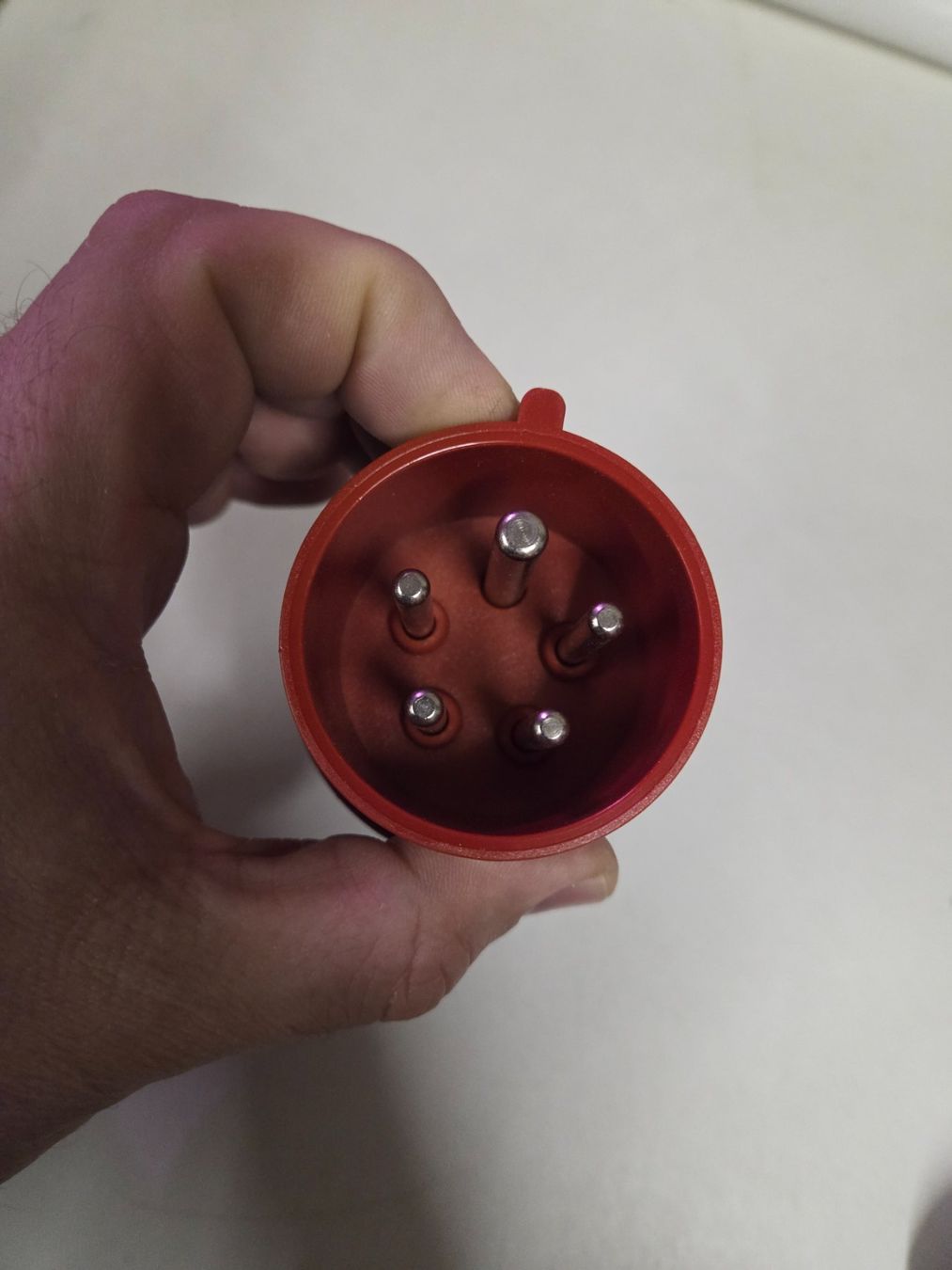 Spine: Übergangsstecker Stecker CEE 16A/Typ 23 bl. 230V T23 Adapter – Nuovo e nell'imballaggio originale da Zürich venduto da Alibaba1234 2