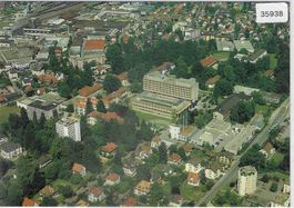 Flugaufnahme Kantonsspital Aarau - Photoswissair