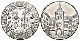 Schützenfest Medaille Liestal 1982