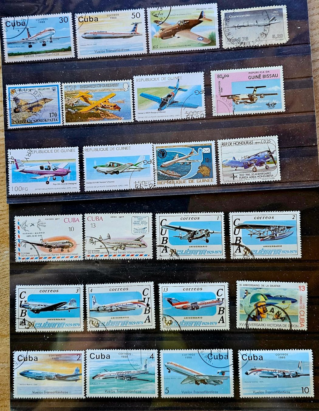 Tous les timbres: Motive Flugzeuge / Flugpost – D'occasion à Les Valettes par Nuba1