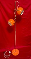 Lampadaire Eye-Ball, orange,  année 1970