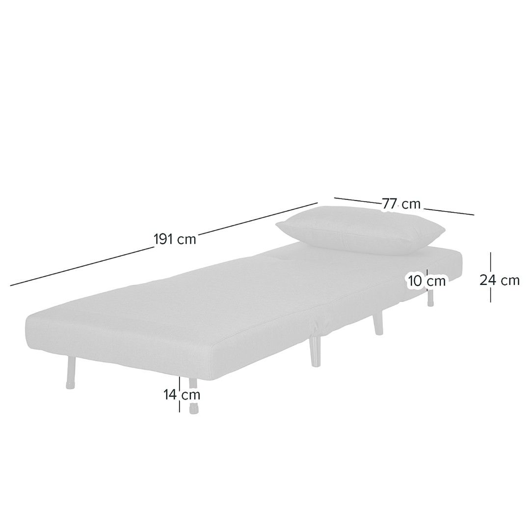 Poltrone: 2 Sessel mit Liegefunktion hellgrau – Usato da Goldiwil (Thun) venduto da elocinsta 6