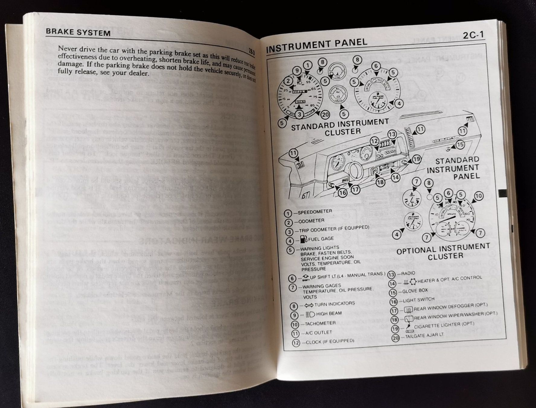 Chevrolet Documenti: CHEVROLET CAVALIER 1987 – Usato da huenenberg venduto da Suizofelize 8