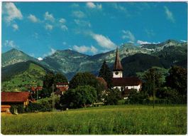 Aeschi mit Morgenberghorn, Schwalmern, First, Dreispitz