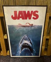 Der Weisse Hai Filmposter - gerahmt - 60x90cm