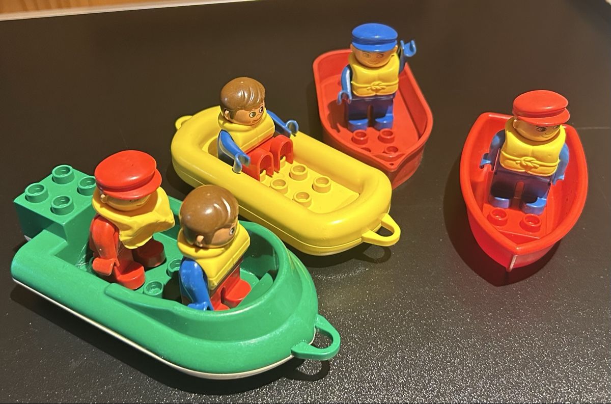 Lego Jouets: Duplo Schiffe – D'occasion à Oberrüti par SussiundStrolch