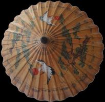 DEKO SONNENSCHIRM VINTAGE aus SÜDOSTASIEN
