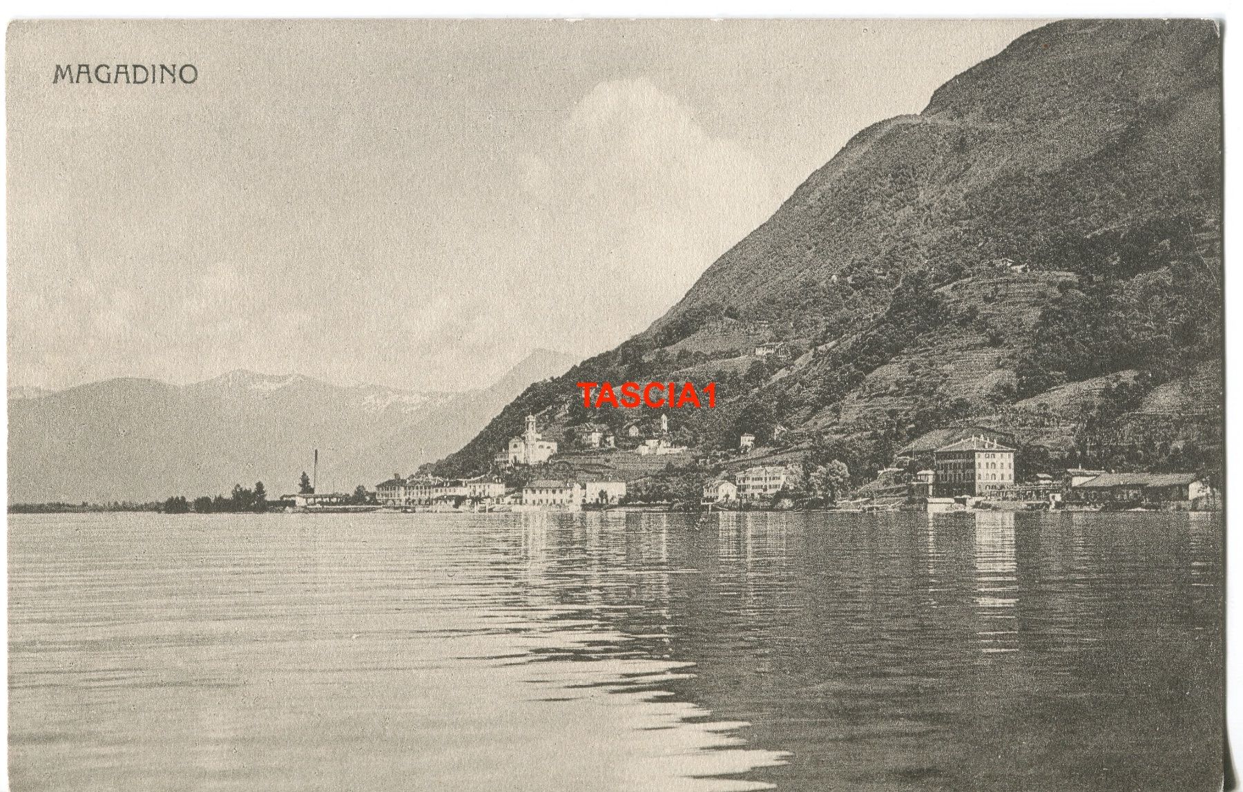 Ansichtskarten: Magadino 1916 – Gebraucht aus coglio von Tascia1
