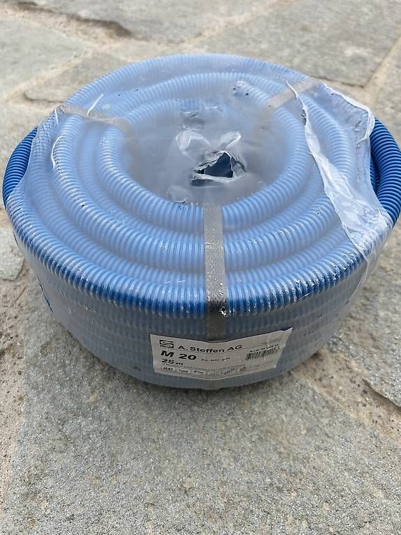 Rohre & Schläuche: Elektromaterial Steffen Wellrohr KRFWG – Neu und originalverpackt aus Rüschegg Gambach von tom.steffi