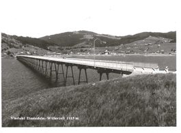 Sihlsee SZ Viadukt mit  Willerzell ca.1950 sehr gut erhalten