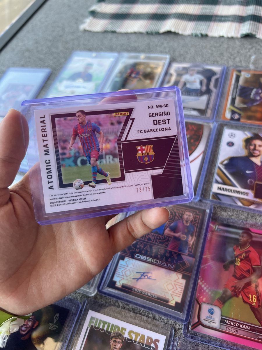Panini Cartes à collectionner: Panini Obsidian Patch Sergino Dest /75 – D'occasion à Uhwiesen par maflo2 1