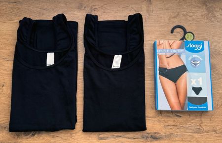 Halber Preis: 2 Speidel Unterhemd 1 Sloggi Unterhose Gr. 40