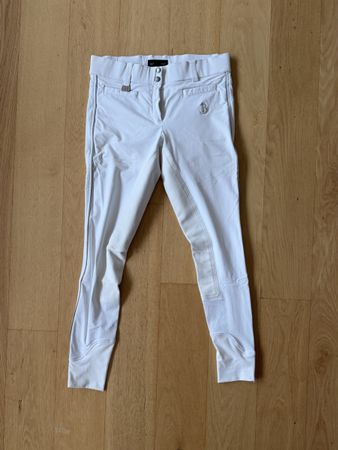 Weisse Reithosen von Vertigo Gr. 40