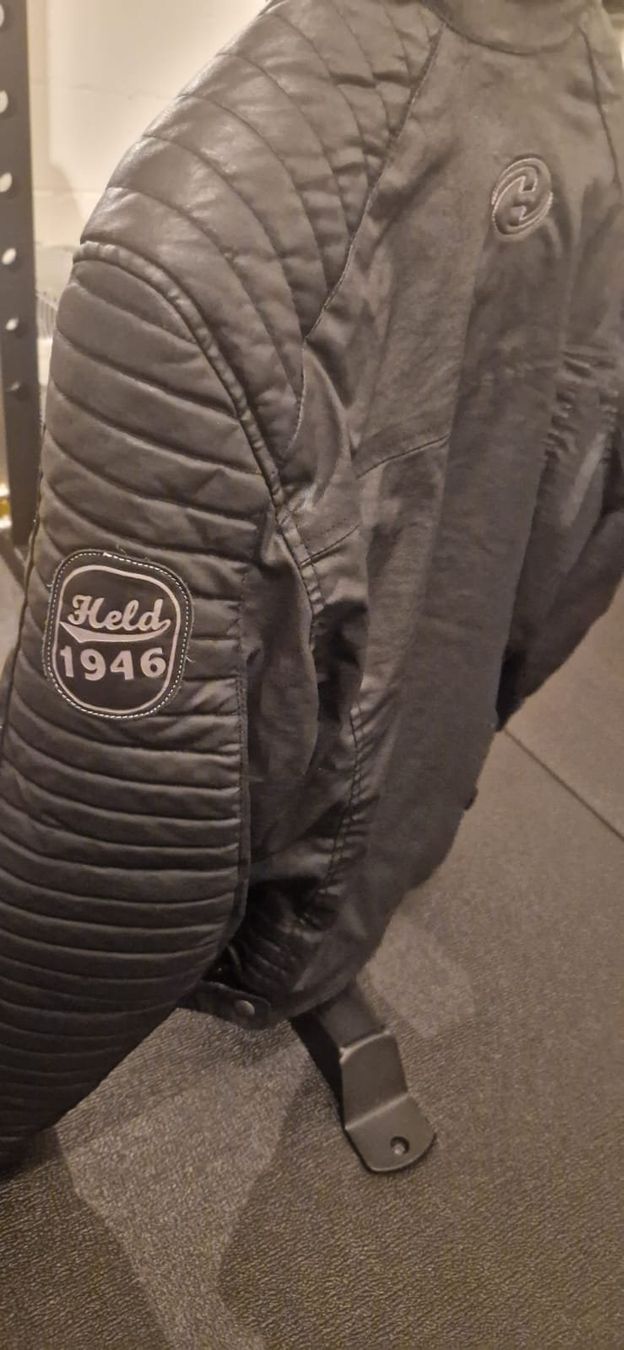 Held Giacche: Held Motorrad Jacke Leder / Textil Jacke – Usato da Winterthur venduto da Riepl 2