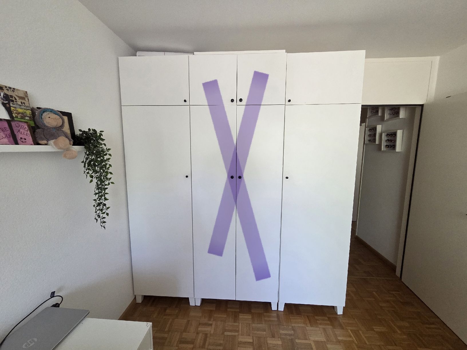 Ikea Armadi: Ikea Platsa Schrank weiss – Usato da Münchenstein venduto da Sweetsummer88