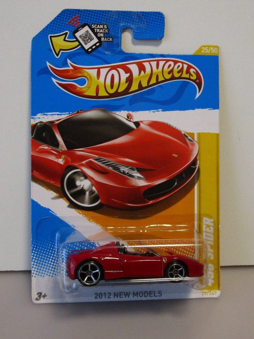 Ferrari Modellautos: HOT WHEELS FERRARI 458 SPIDER - V5313 – Neu und originalverpackt aus Chêne-Bourg von breno56