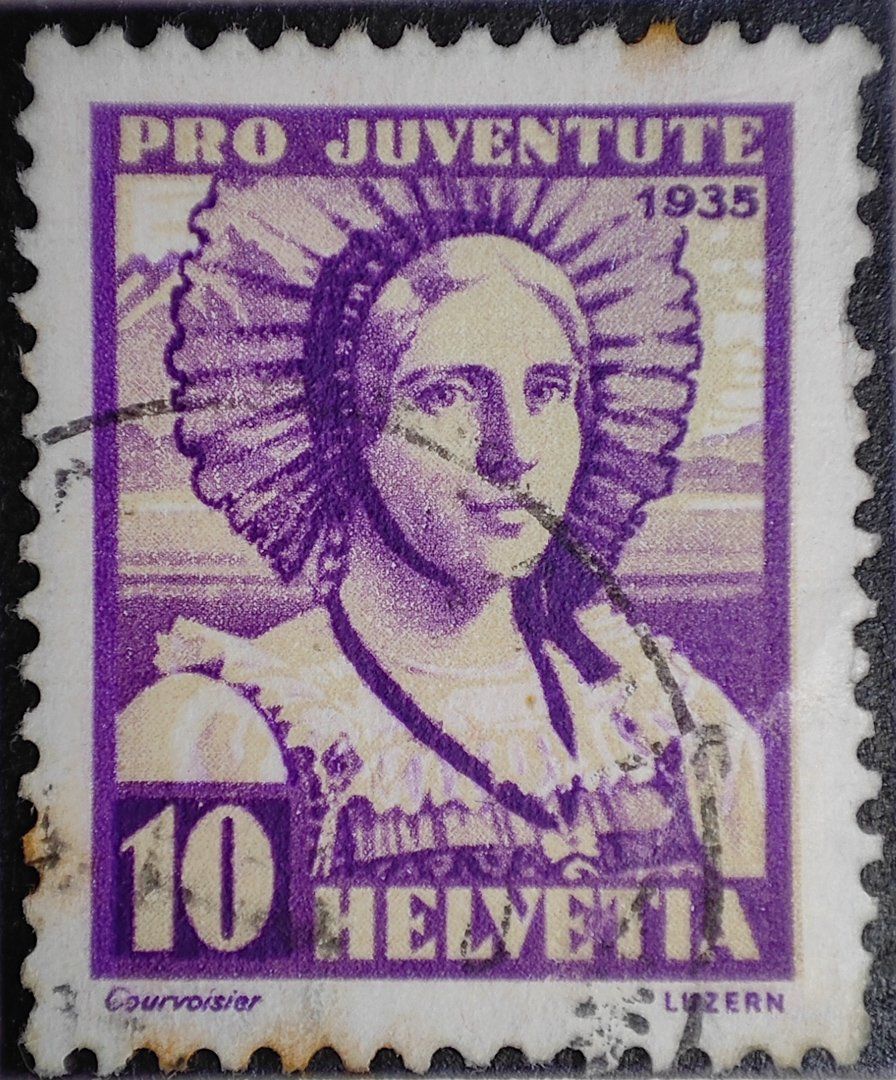 Tutti i francobolli: Briefmarke Pro Juventute 1935 – Usato da Lenzburg venduto da Dani_Lenzburg