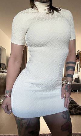 FENDI x SKIMS KLEID GR S