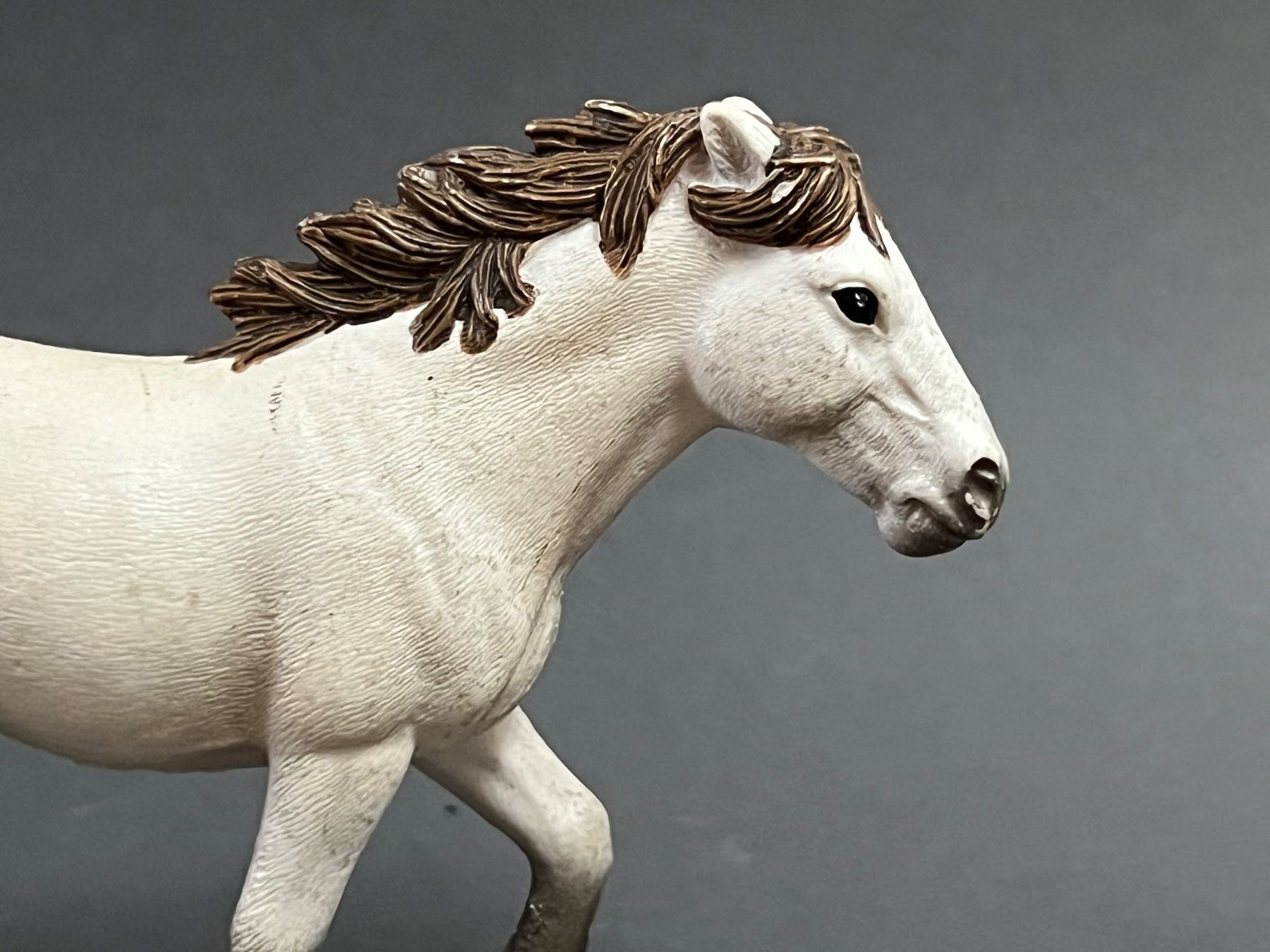 Schleich Statuette: Schleich Camargue Stute Pferd – Usato da Ennetbaden venduto da mapa05 3