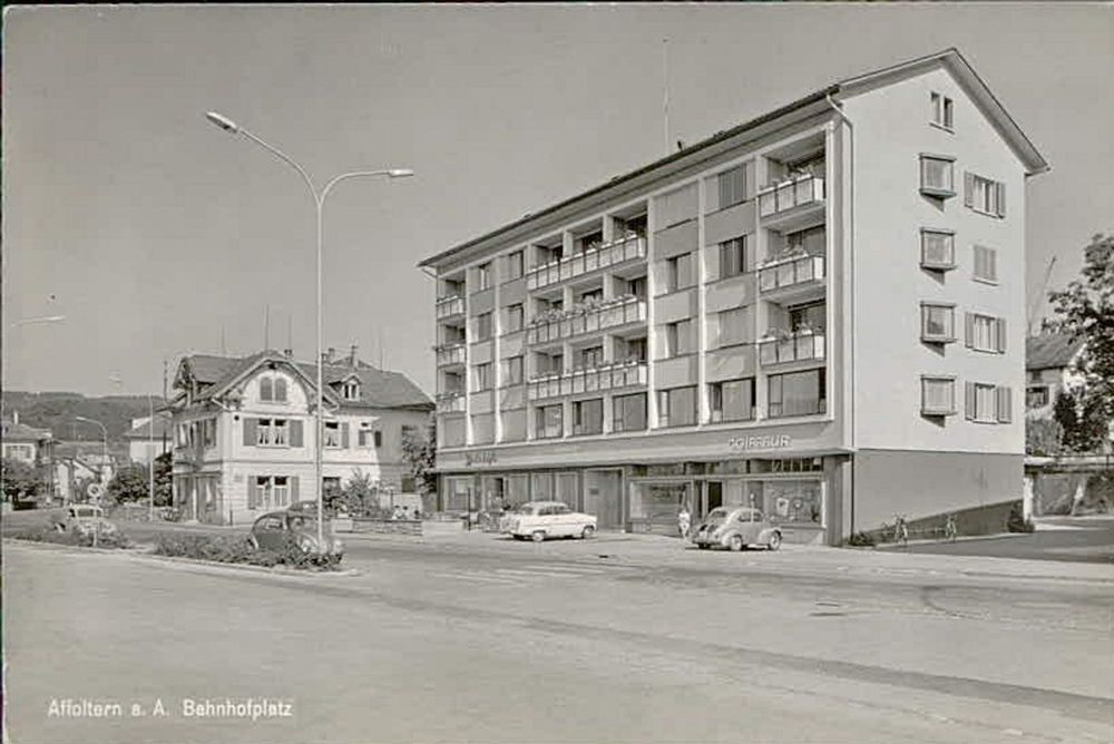 Affoltern a Albis ZH Bahnhofplatz Nr.1205 , 1940 (Gebraucht) in ...