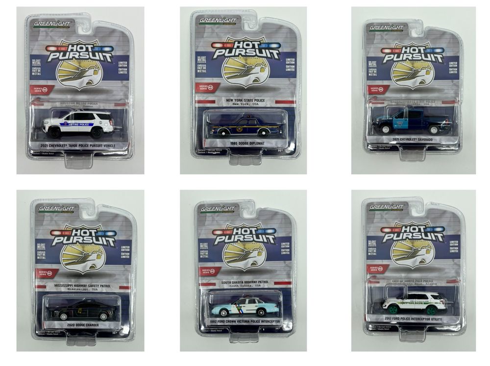 1:64 Greenlight Police-Set (6 Modelle) | Kaufen auf Ricardo