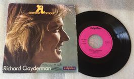 Richard Clayderman - A Comme Amour - Vinyl 7" 45 tours 1977