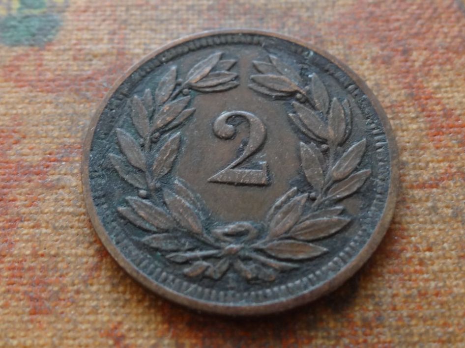 Tutti le monete: 2 Rp. 1899  (C) – Usato da Romanel-sur-Lausanne venduto da Swift13 1