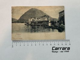 Postkarten Tessin Ticino Lugano Belvedere e Villa Ceresio