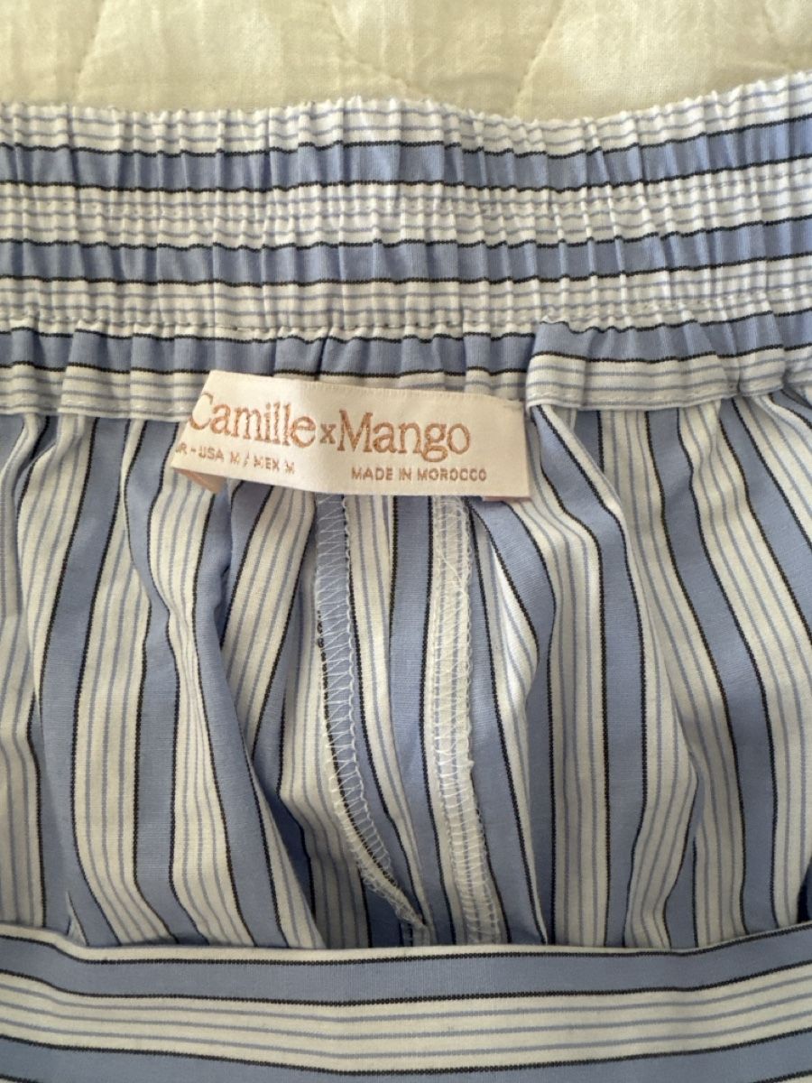 Mango Lotti di vestiti: Ensemble pyjama Camille x Mango rayé, taille M  – Usato da Genève venduto da Cicin 2