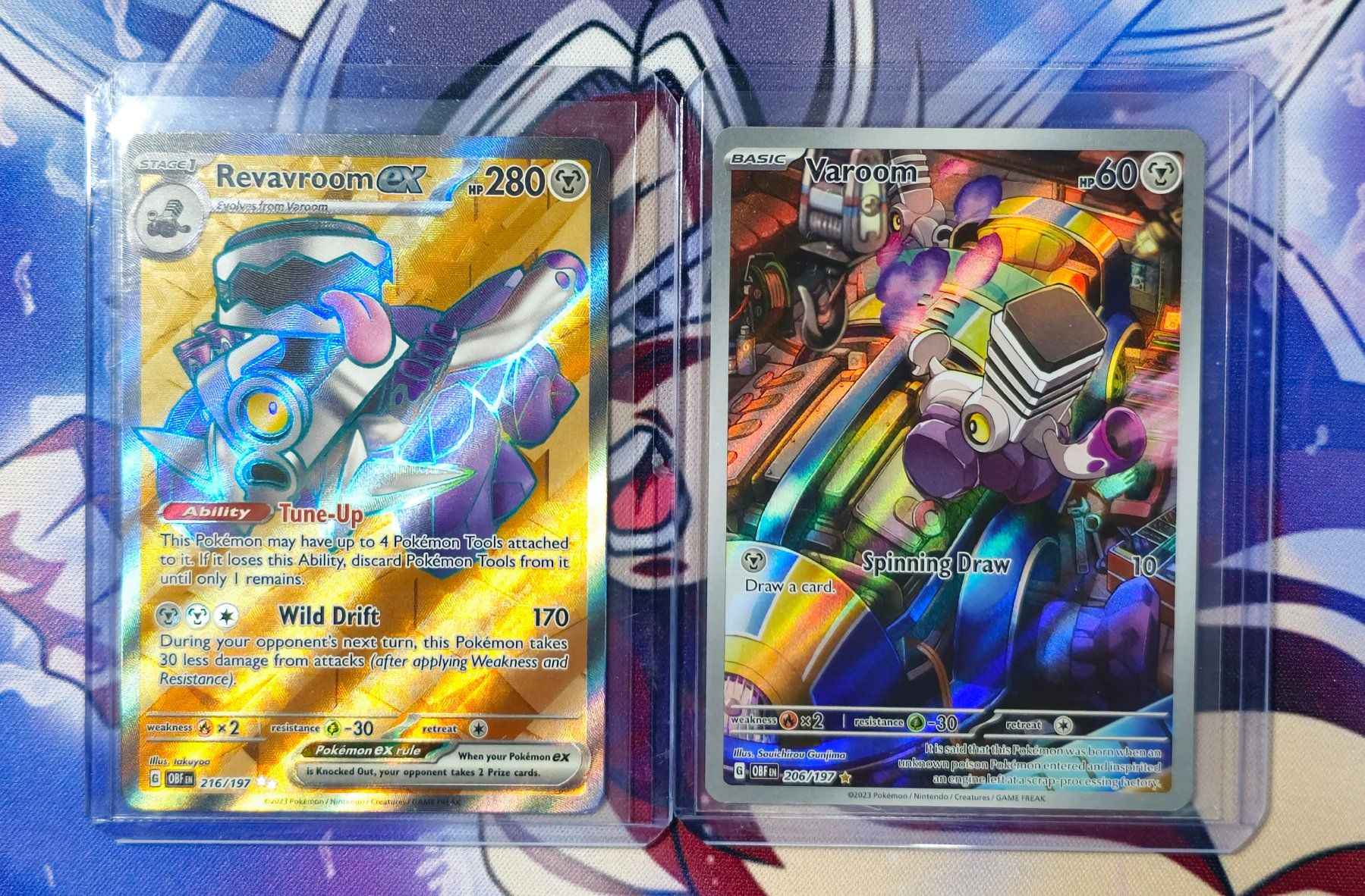 Pokémon Sammelbilder & Trading cards: 🇬🇧 Pokémon Obsidian Flames - Revavroom EX & Varoom – Neu (gemäss Beschreibung) aus Münchenbuchsee von Pazzo_