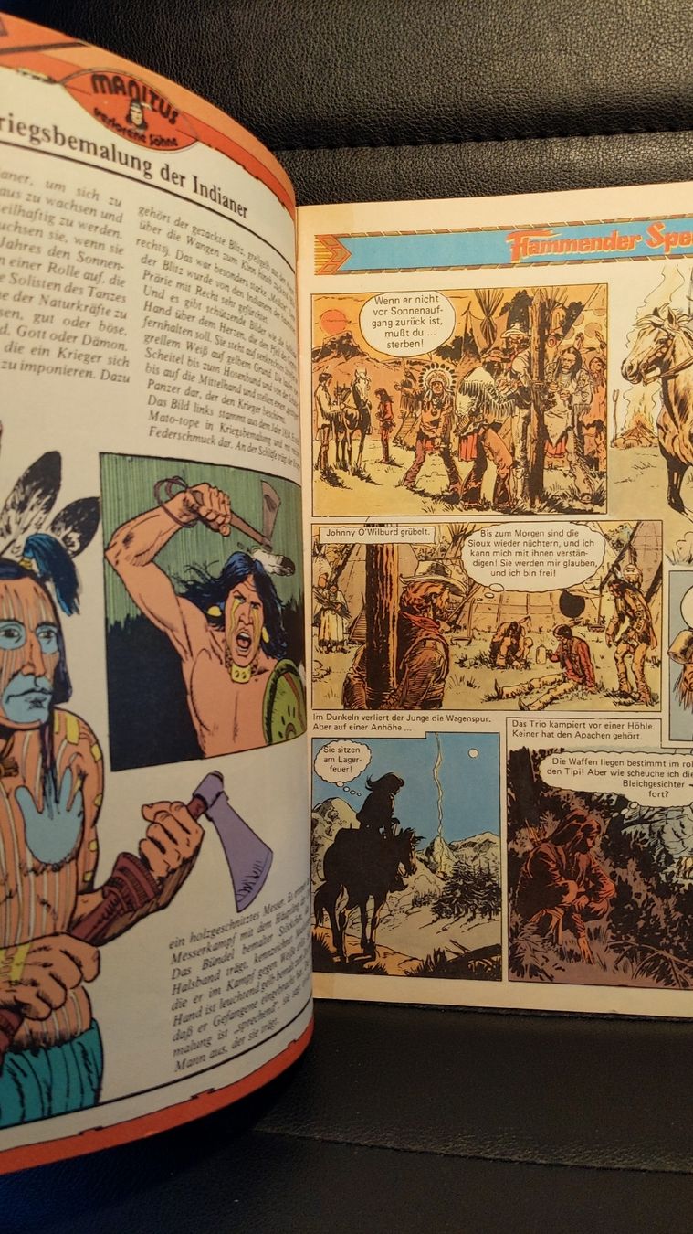 Fumetti: Flammender Speer Comic - Nummer 21, mit Poster! – Usato da Niederscherli venduto da Mon_Art 2
