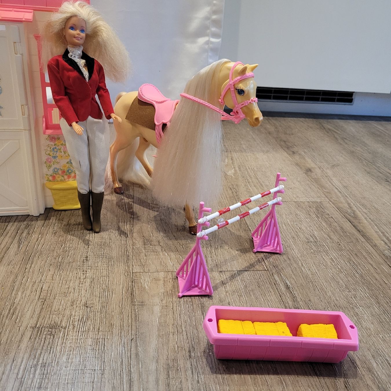 Giocattoli: Barbie Pferd Picknick, Stall Leckermäulchen Set – Usato da Niederbuchsiten venduto da klengyel 3