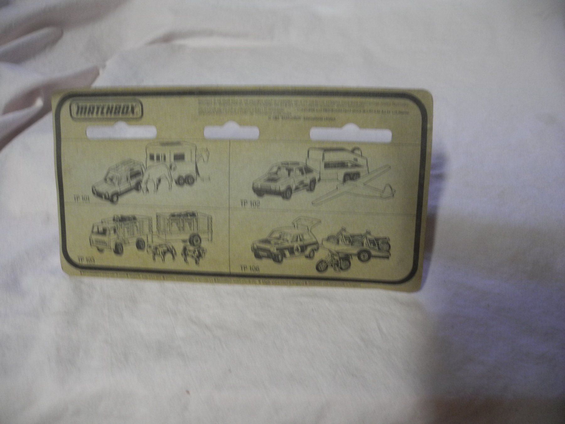 Matchbox Modellini d'auto: MATCHBOX  TP 103  CATTLE TRUCK   MIB – Nuovo e nell'imballaggio originale da Gurtnellen venduto da Murmeli99 1