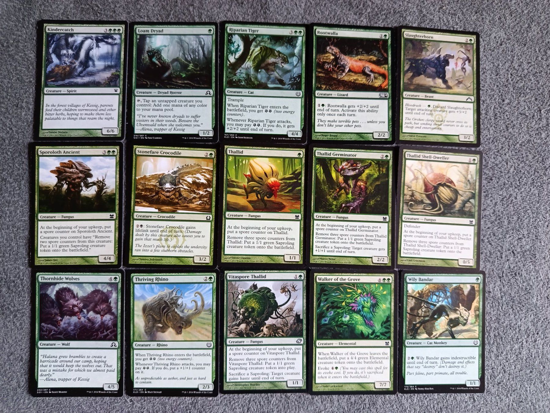 Magic The Gathering Carte collezionabili: 30 green MTG Magic the Gathering cards – Usato da Chaumont venduto da Ramonperez 1