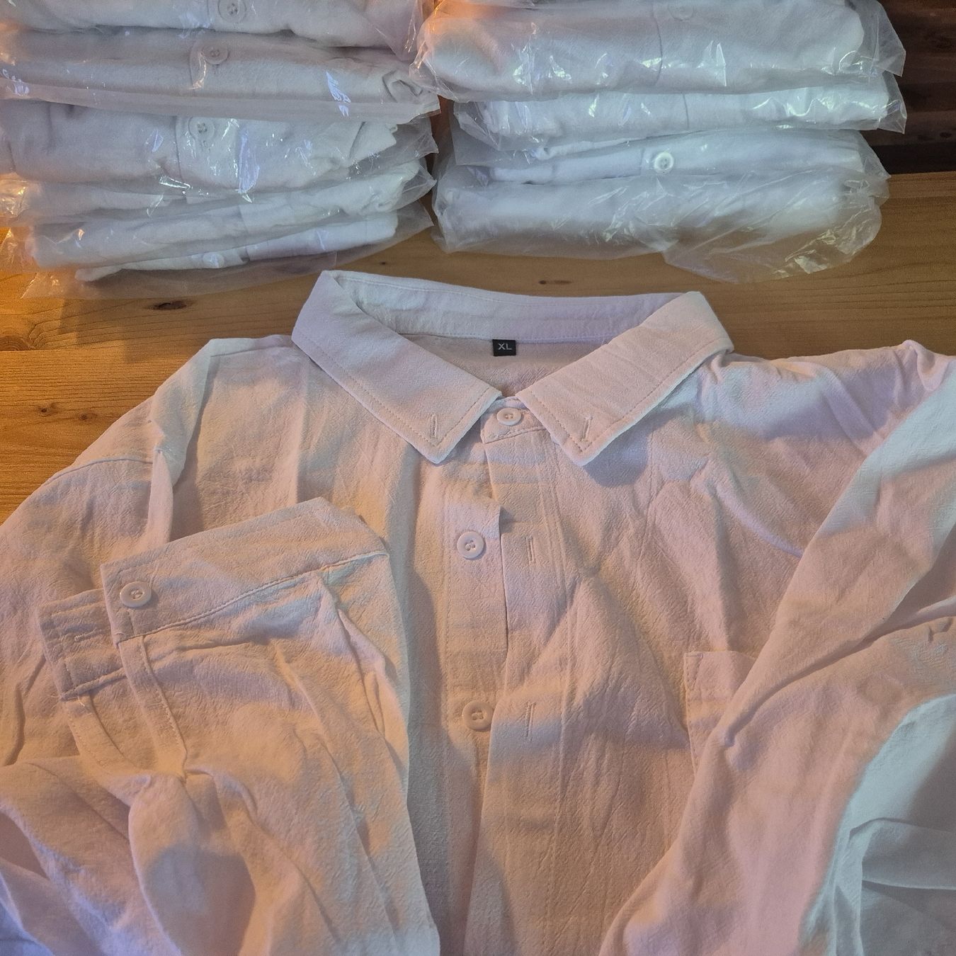 Hemden: Herrenhemd, XL, 7Stück – Neu und originalverpackt aus Obergoldbach von Jubelei01