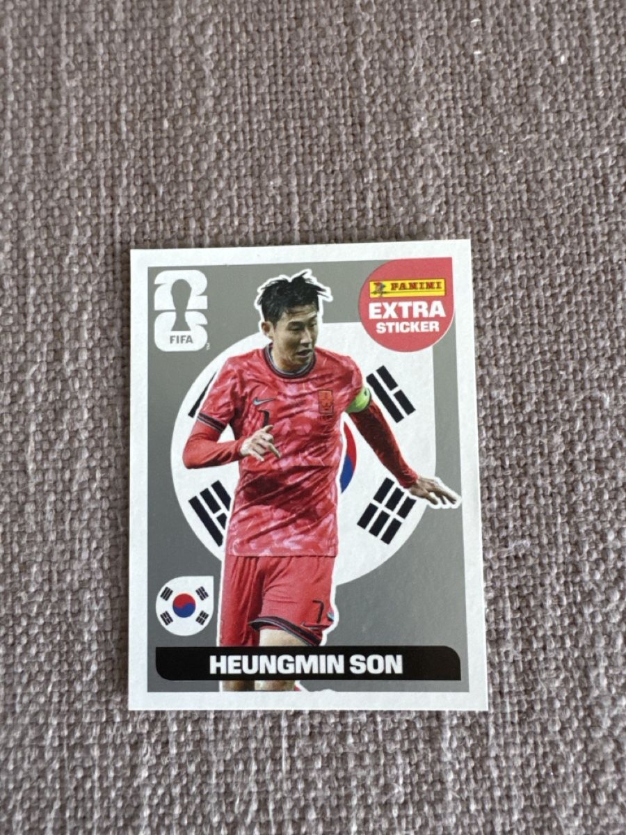 Panini Carte collezionabili: WM 2026 Panini extra Sticker Silber Heungmin Son – Nuovo (secondo la descrizione) da Zürich venduto da Stg7 1