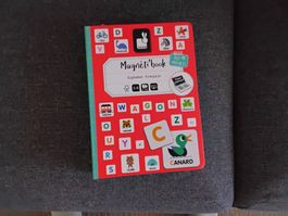 Janod Magnéti'book Alphabet Français-Comme Neuf!