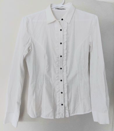 Elegant White DiKa Shirt Size EUR 48