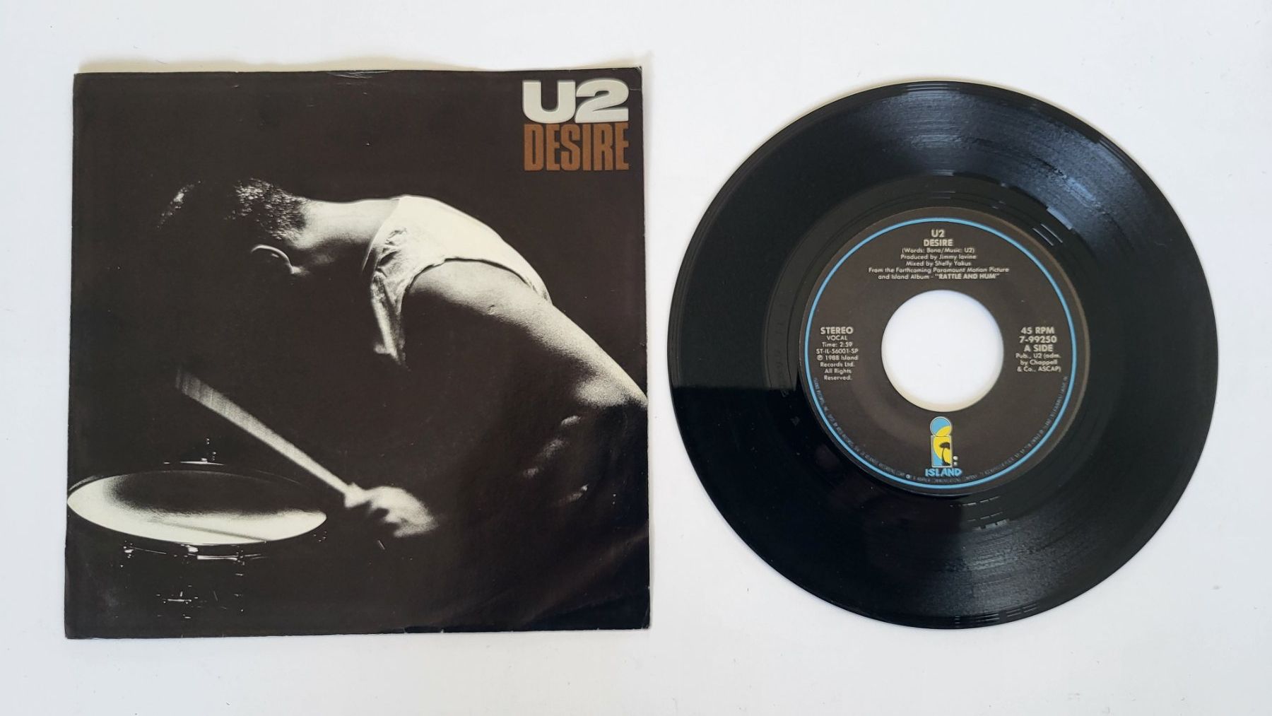 Dischi in vinile: U2 Desire – Usato da Rosshäusern venduto da West66