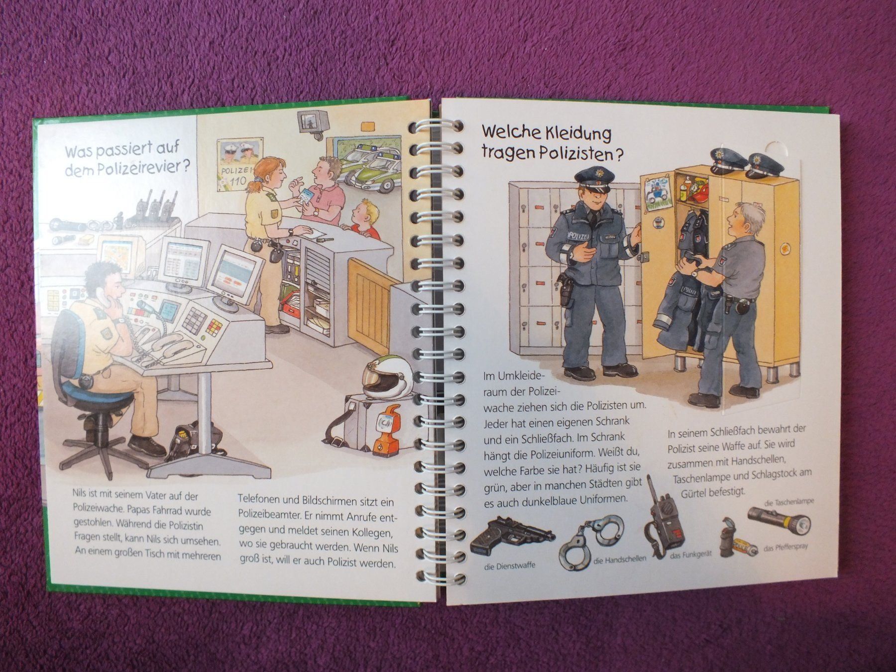 Libri: Wieso Weshalb Warum Junior Buch - Die Polizei – Usato da Müllheim Dorf venduto da Seeeule01 2
